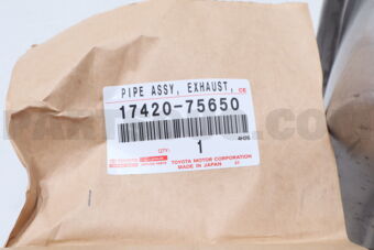 1742075650 PIPE ASSY, EXHAUST, CENTER
