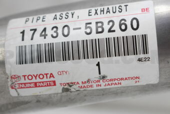 174305B260 PIPE ASSY, EXHAUST, TAIL