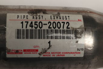 1745020072 PIPE ASSY, EXHAUST, FRONT NO.2