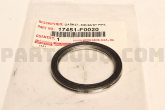 17451F0020 Toyota GASKET  EXHAUST PIPE