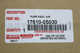 176100S030 PUMP ASSY, AIR