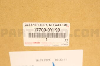 177000Y190 Toyota CLEANER ASSY, AIR