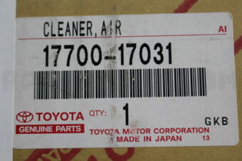 1770017031 CLEANER ASSY, AIR