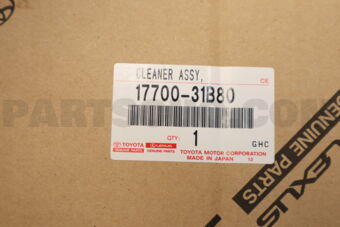 1770031B80 Toyota CLEANER ASSY, AIR