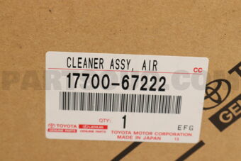 1770067222 CLEANER ASSY, AIR