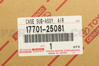 1770125081 CASE SUB-ASSY  AIR