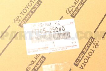 1770525040 Toyota CAP SUB-ASSY, AIR