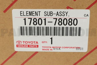 1780178080 ELEMENT SUB-ASSY
