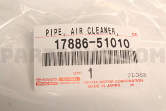 1788651010 PIPE SUB-ASSY, AIR CLEANER, NO.2