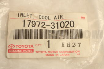 1797231020 Toyota INLET, COOL AIR