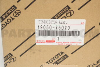 1905075020 Toyota DISTRIBUTOR ASSY