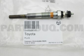 1985068060 PLUG ASSY, GLOW