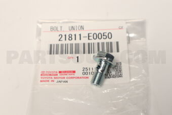 21811E0050 Toyota SCREW, FOLLOW(FOR NOZZLE)