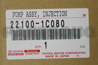 221001C080 PUMP ASSY, INJECTION OR SUPPLY