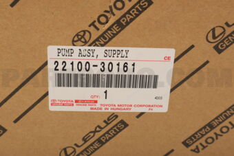 2210030161 Toyota PUMP ASSY  SUPPLY