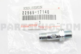 2256917140 SCREW, OVERFLOW