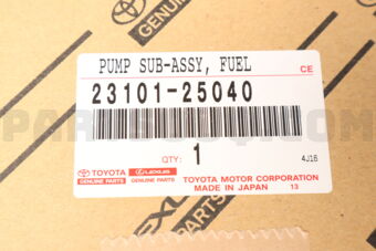 2310125040 Toyota PUMP SUB-ASSY  FUEL
