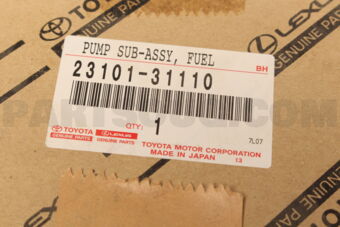 2310131110 Toyota PUMP SUB-ASSY, FUEL