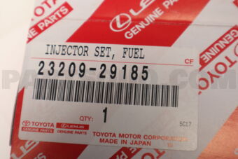 2320929185 INJECTOR SET FUEL