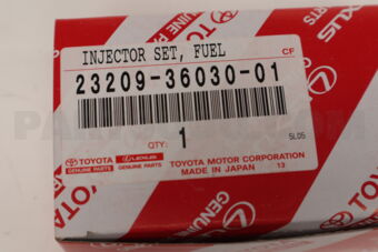 232093603001 Toyota INJECTOR SET, FUEL