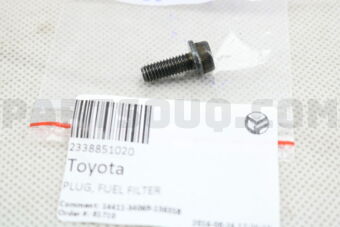 2338851020 PLUG, FUEL FILTER DRAIN
