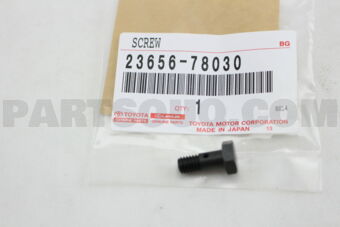2365678030 SCREW, FOLLOW(FOR NOZZLE)