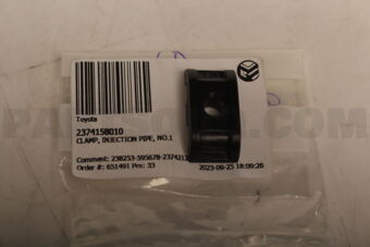 2374158010 CLAMP, INJECTION PIPE, NO.1