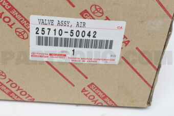 2571050042 VALVE ASSY  AIR