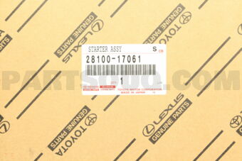 2810017061 STARTER ASSY