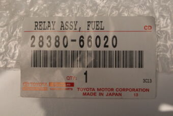 2838066020 RELAY ASSY, FUEL PUMP SELECT