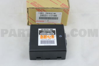 2852117190 TIMER, PREHEATING