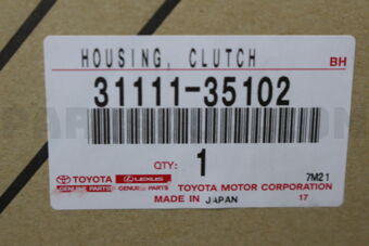 3111135102 HOUSING, CLUTCH