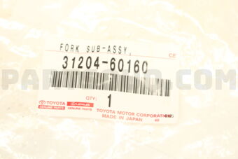 3120460160 FORK SUB-ASSY, CLUTCH RELEASE