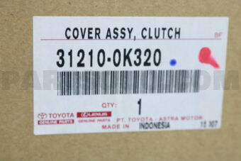 312100K320 COVER CLUTCH