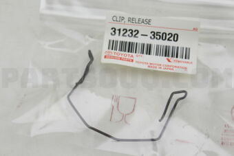 3123235020 CLIP OR SPRING, RELEASE BEARING HU