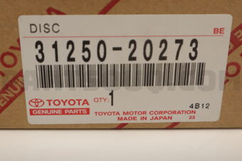 3125020273 Toyota DISC ASSY  CLUTCH