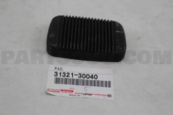 3132130040 PAD, BRAKE PEDAL