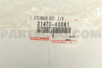 3147060081 CYLINDER ASSY, CLUTCH RELEASE