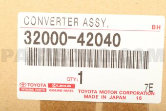 3200042040 CONVERTER ASSY, TORQUE