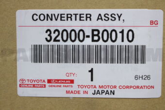 32000B0010 Toyota CONVERTER ASSY, TORQUE
