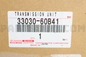 3303060B41 TRANSMISSION UNIT ASSY, MANUAL