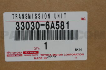 330306A581 TRANSMISSION UNIT ASSY, MANUAL