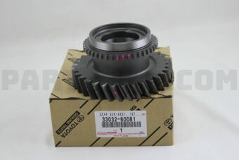 3303260081 Toyota GEAR, 1ST