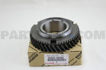 3303360060 GEAR, 2ND