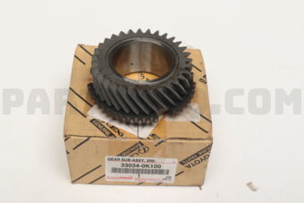 330340K100 GEAR SUB-ASSY  3RD