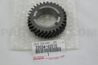 3303442010 GEAR, 3RD