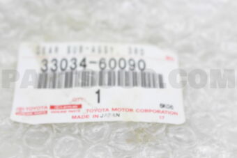 3303460090 Toyota GEAR SUB-ASSY  3RD