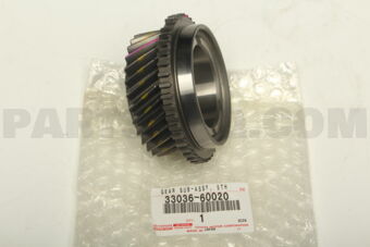 3303660020 GEAR SUB-ASSY, 5TH
