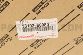 3310260080 COVER, MANUAL TRANSMISSION CASE