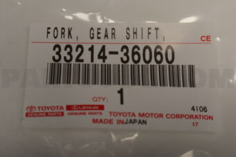 3321436060 Toyota FORK, 4TH &amp; 5TH SHIFT